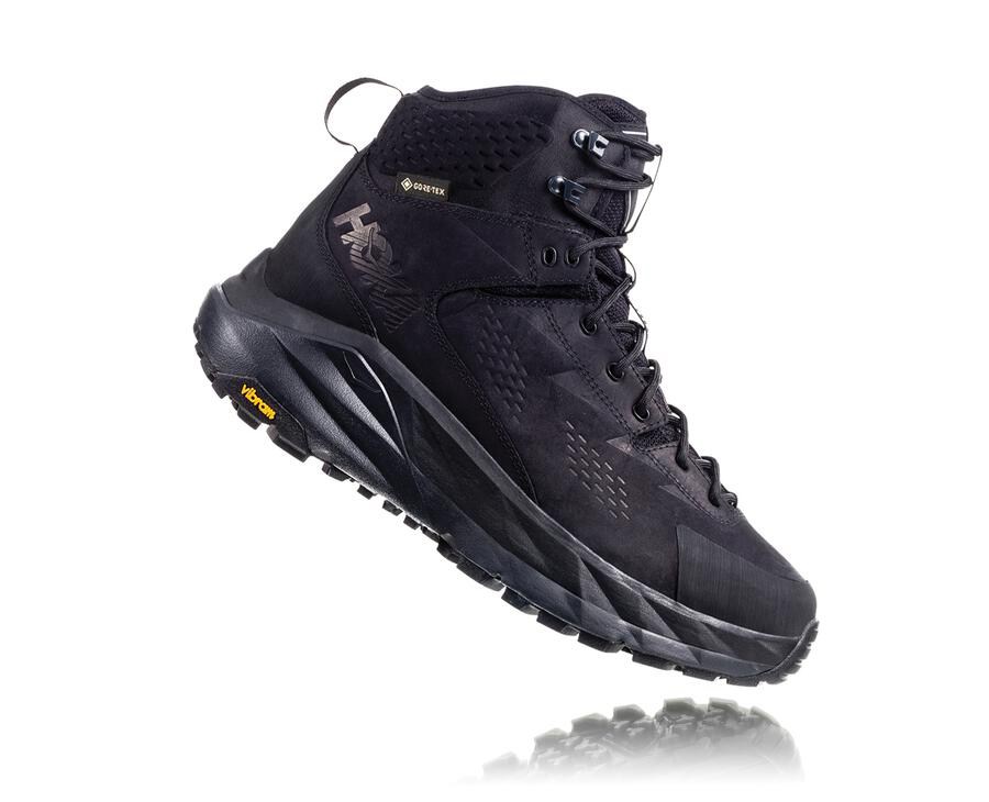 Botas De Montaña Hoka One One Hombre - Kaha Gore-Tex - Negras - RCB465912